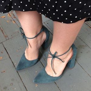 Teal Steve Madden Heels